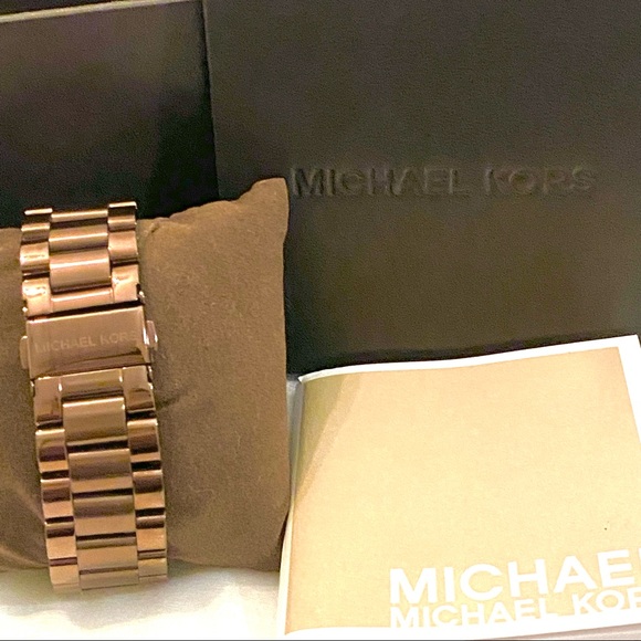 Michael Kors Bradshaw Chronograph Espresso Dial Watch MK5628 - Picture 5 of 7